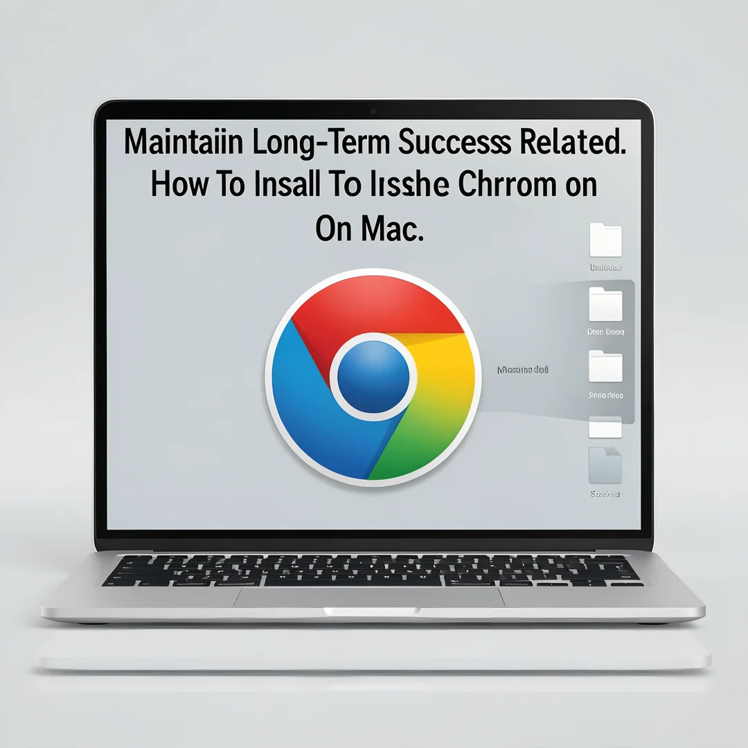 Step 8: Illustration for step: Maintain long-term success related to How To Install Chrome On Mac, professio